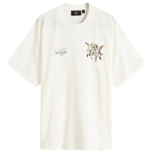 Represent Men's Legacy Cherubs T-Shirt Flat White