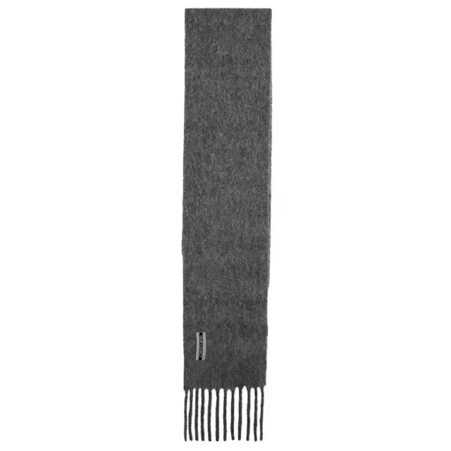 Our Legacy Men's Estate Fuzzy Alpaca Scarf Phantom Fuzzy Alpaca