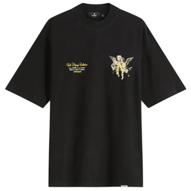 Represent Men's Legacy Cherubs T-Shirt Jet Black