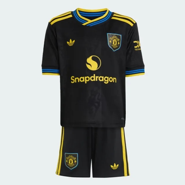 adidas Manchester United 25/26 Third Mini Kit Kids