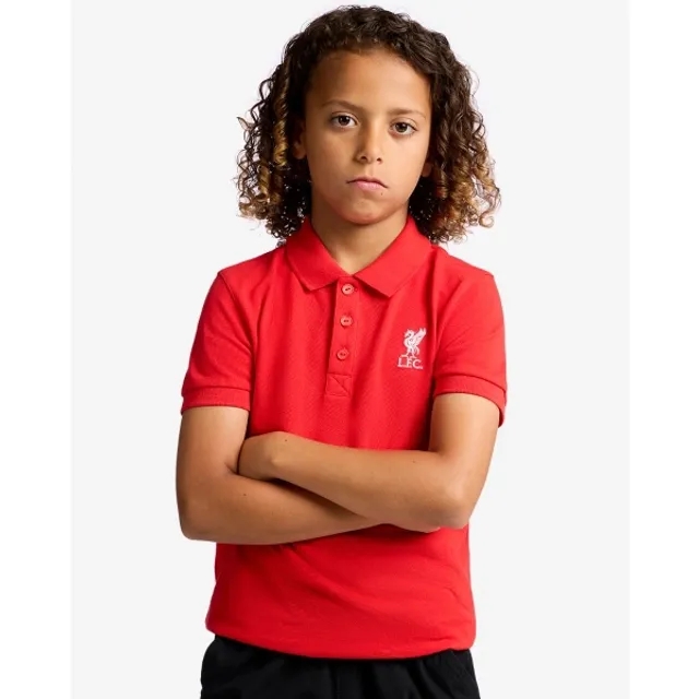 LFC Juniors Short Sleeve Polo Red