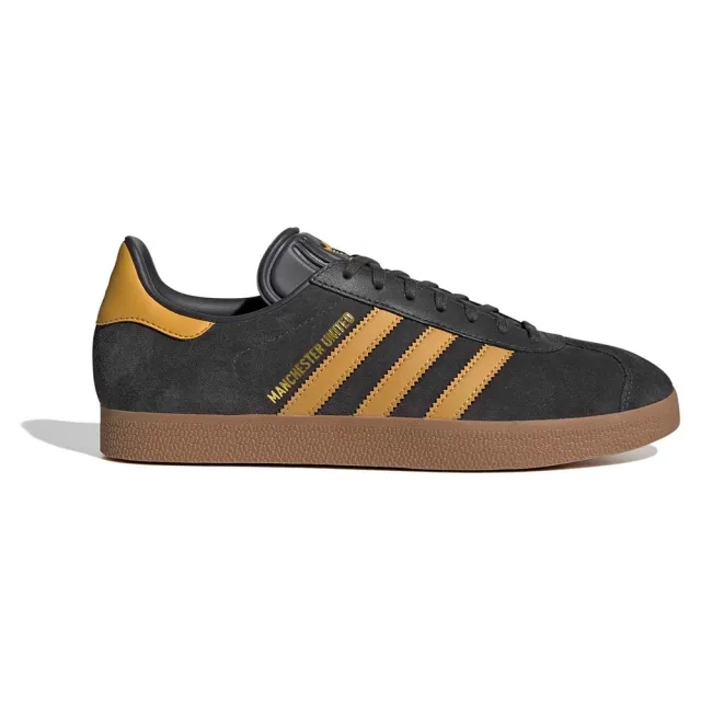 Adidas Gazelle  - Utility Black / Preloved Yellow / Gum 4