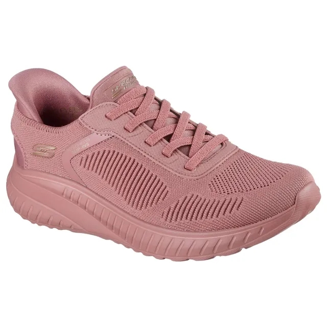 Skechers Women's Slip-ins: BOBS Sport Squad Chaos Sneaker in Rose