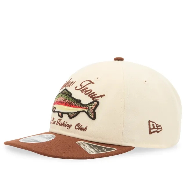 New Era Outdoor Pre-Curved Retro Crown 9Fifty Cap Natural