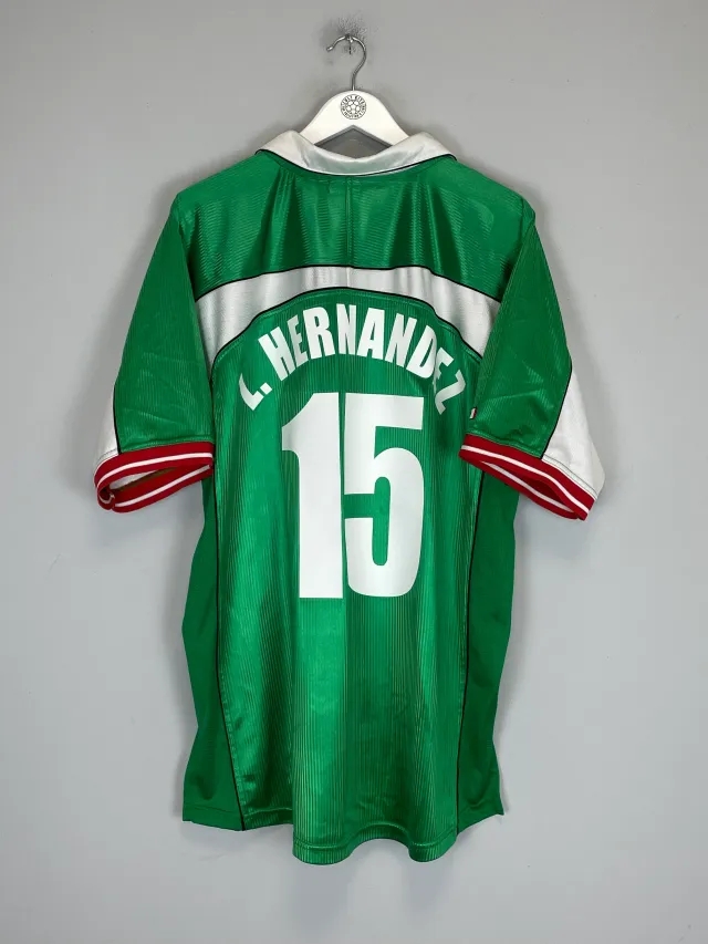2000/01 MEXICO L.HERNANDEZ #15 HOME SHIRT (XL) ATLETICA - CULT KITS