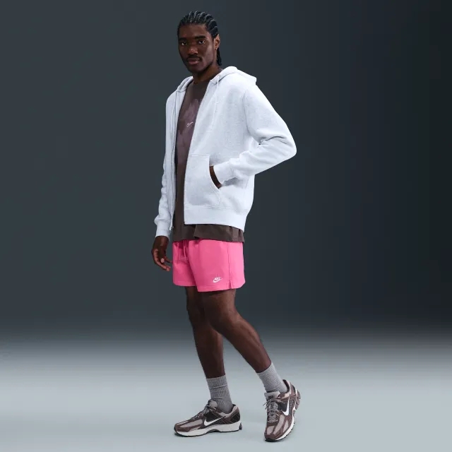 Nike Club Men's Woven Flow Shorts - Pink - Polyester