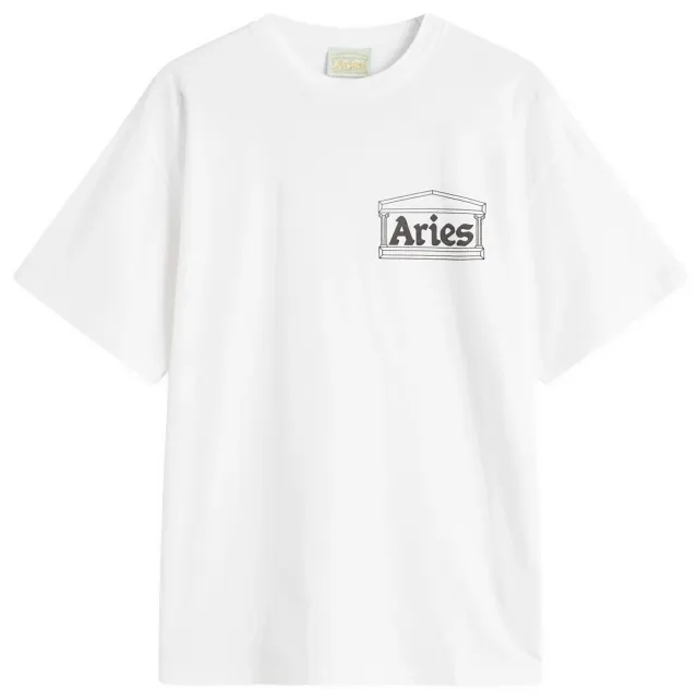 Aries Men's Temple T-Shirt White