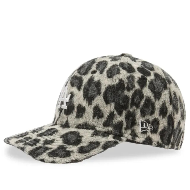 New Era Women's LA Dodgers Leopard 9Forty Adjustable Cap Black