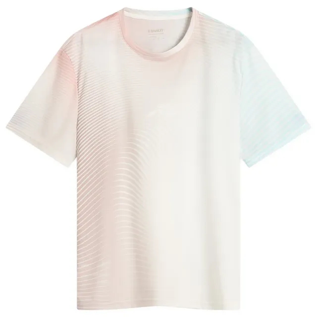 Bandit Men's Drift SS Printed Performance T-Shirt Minty Blue Multi