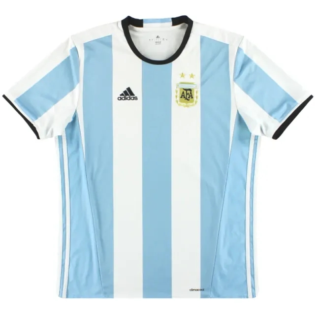 2016-17 Argentina adidas Home Shirt L - Argentina / Exellent 