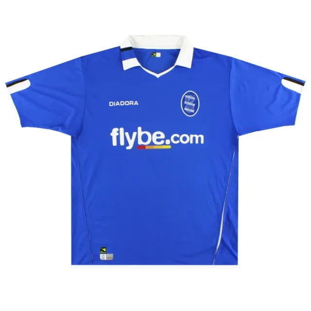 2004-05 Birmingham Diadora Home Shirt M - Birmingham City / Excellent 