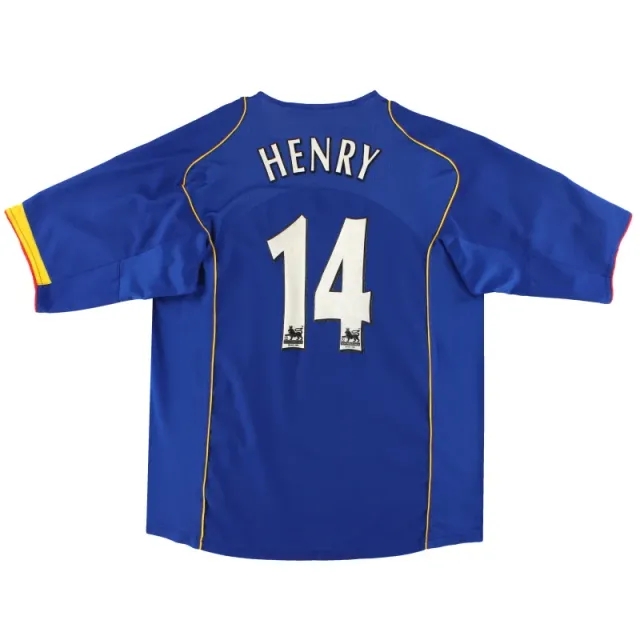 2004-06 Arsenal Nike Away Shirt Henry #14 M - Arsenal / Excellent 