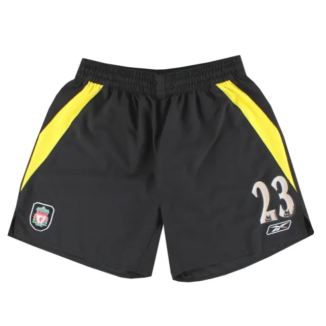 2004-06 Liverpool Reebok Away Shorts #23 L - Liverpool / Excellent 