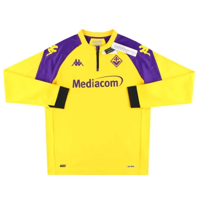 2023-24 Fiorentina Kappa 1/4 Zip Training Top *w/tags* XL - Fiorentina / w/tags 