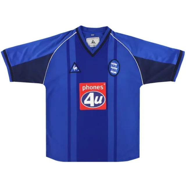 2002-03 Birmingham Le Coq Sportif Home Shirt L - Birmingham City / Excellent 