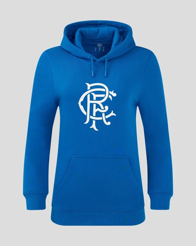 Castore Rangers Women's Core Hoodie - Blue