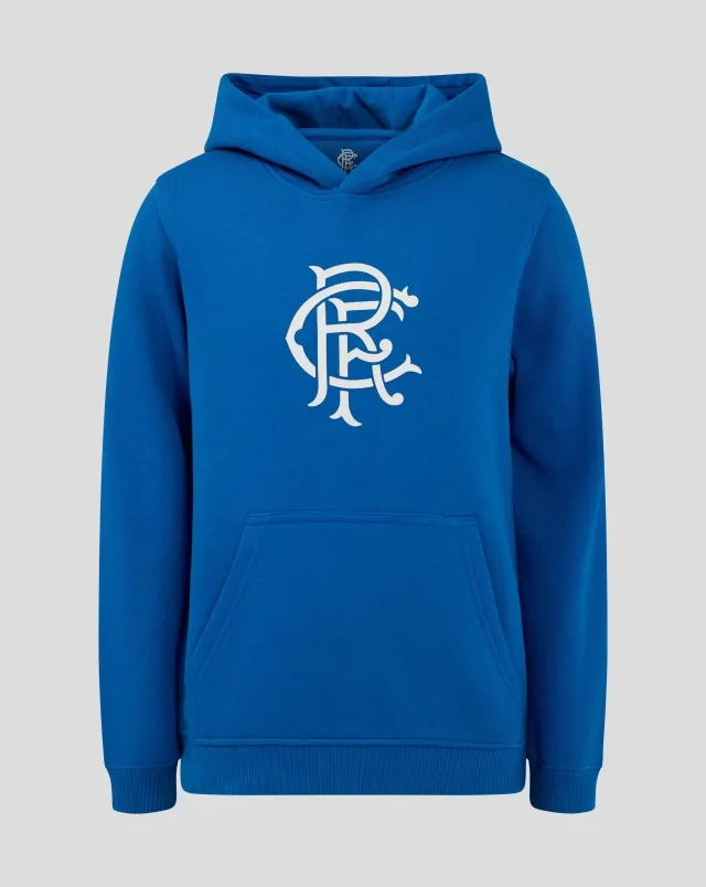 Castore Rangers Junior Core Hoodie - Blue