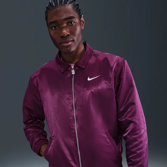 NikeCourt Slam Men's Jacket - Bordeaux - Sustainable Materials