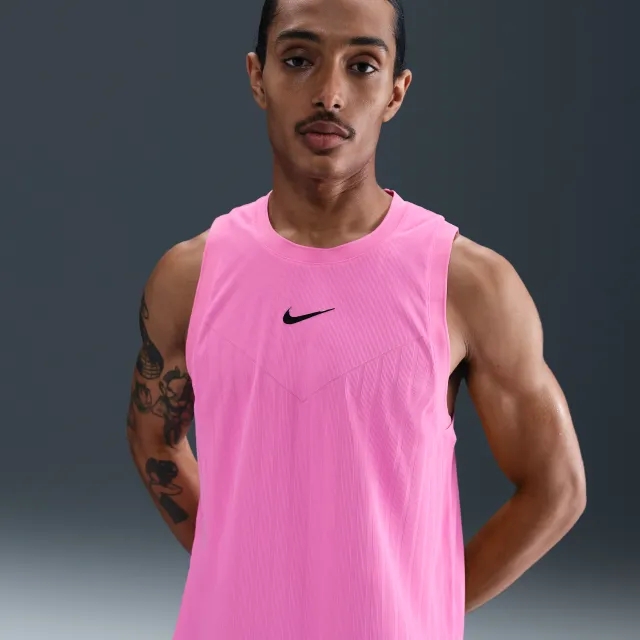 NikeCourt Slam Men's Dri-FIT ADV Tennis Tank Top - Playful Pink - Sustainable Materials