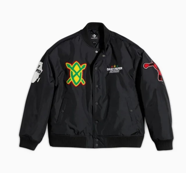 Converse Converse x Daily Paper Stadium Jacket - Black