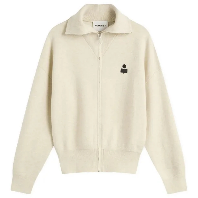 Isabel Marant Women's Étoile Axelle Zip Jacket Light Grey