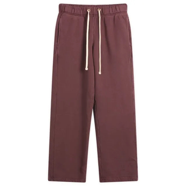 Les Tien Men's Heavyweight Classic Pant Washed Red Mahogany