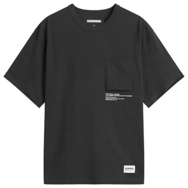 Neighborhood Men's Sheltech Pocket T-Shirt Black