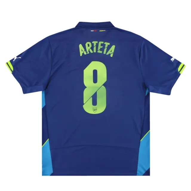 2014-15 Arsenal Puma Third Shirt Arteta #8 L - Arsenal / Excellent 