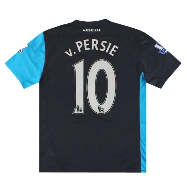 2011-12 Arsenal Nike '125th Anniversary' Away Shirt v.Persie #10 M - Arsenal / Excellent 