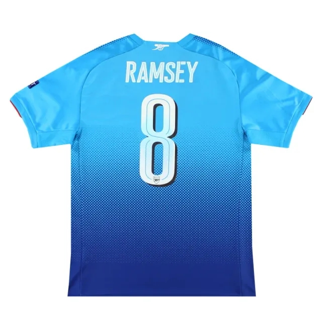 2017-18 Arsenal Puma Away Shirt Ramsey #8 M - Arsenal / Excellent 