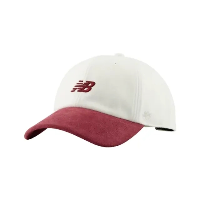 New Balance Unisex '47 Clean Up Wool Suede Hat in Red Nylon
