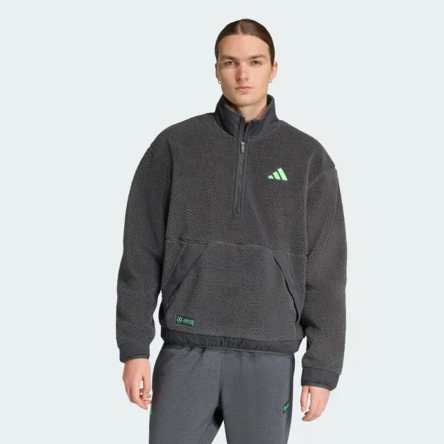 adidas Mercedes - AMG Petronas Formula One Team Premium Sweat Half-Zip Fleece