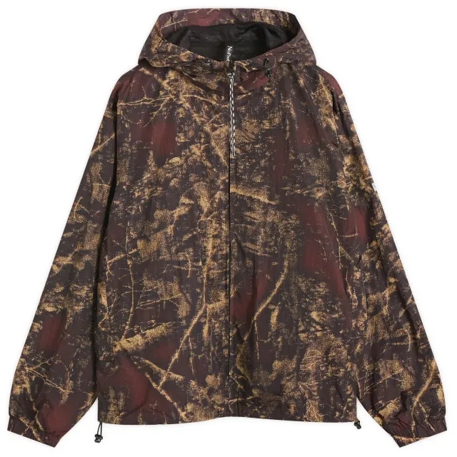 No Problemo Men's Forest Glitch Nylon Jacket Camo