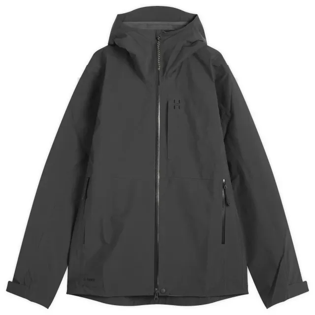Haglöfs Men's Front Proof II Waterproof Jacket True Black