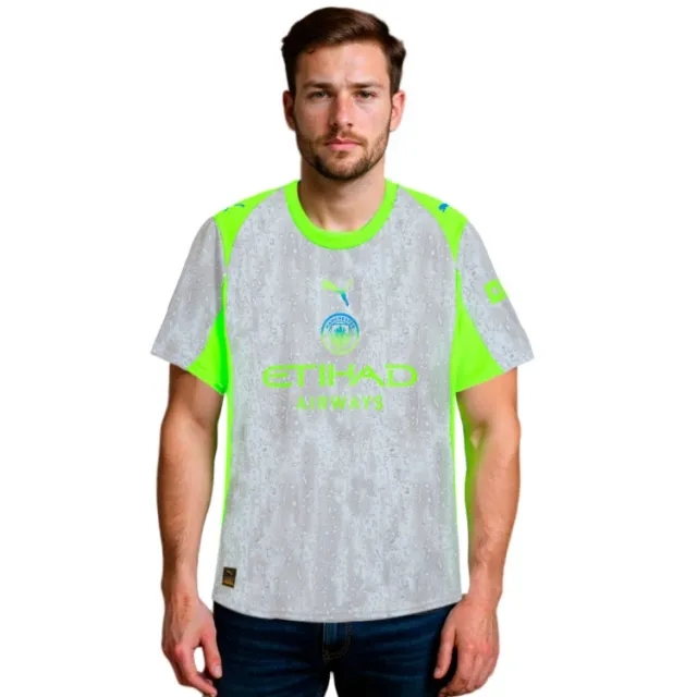 PUMA Manchester City 25/26 Third Jersey Men, Cool Weather/Pro Green