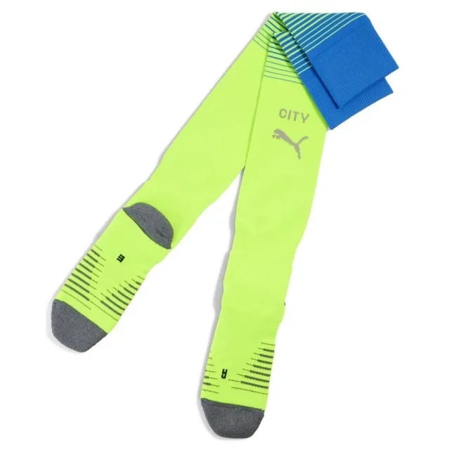 PUMA Manchester City 25/26 Graphic Socks Men, Pro Green/Hyperlink Blue