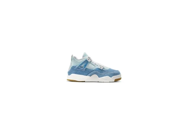 Jordan Retro 4 Toddler Trainers - White