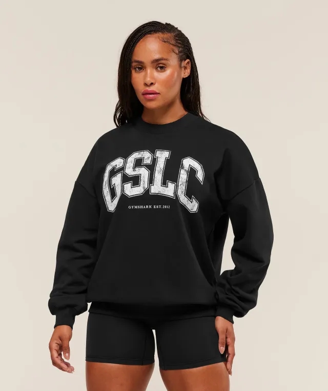 GSLC Graphic Crew Neck - Black
