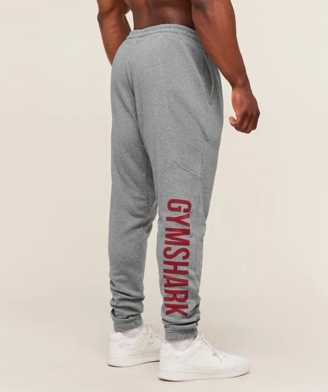  Power Wordmark Joggers - Charcoal Core Marl