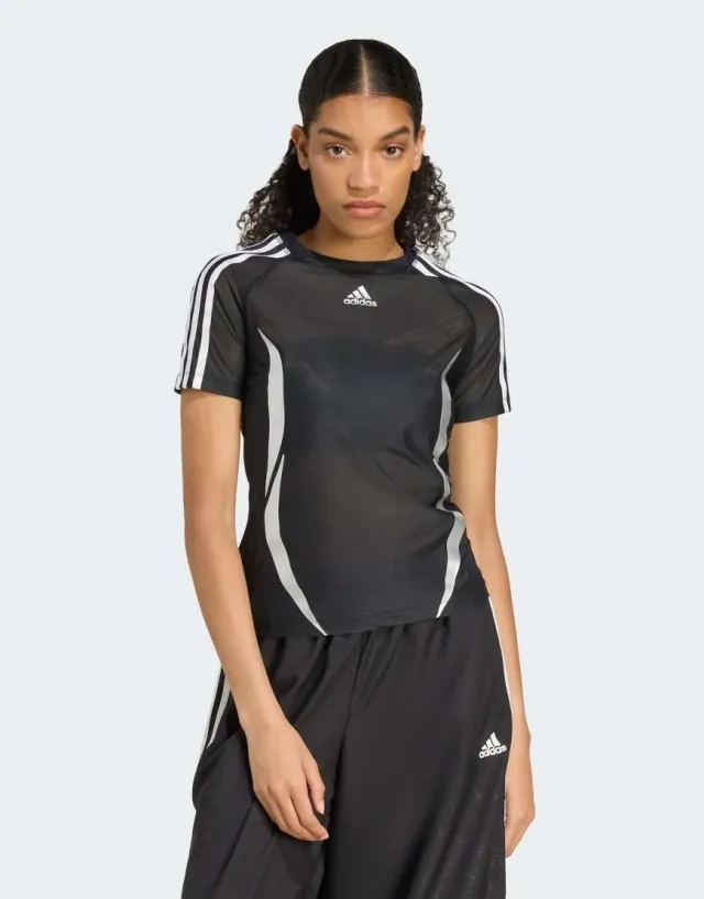 T-Shirt Adidas Adilenium Season 4 Teamgeist Tight Sheer Jersey Black L