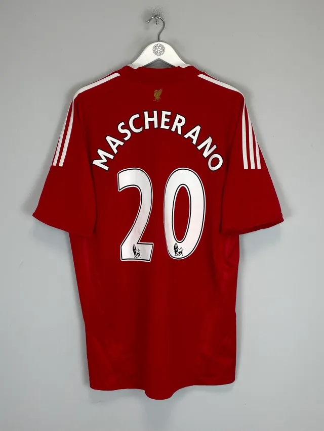 2008/10 LIVERPOOL MASCHERANO #20 HOME SHIRT (XL) ADIDAS | CULT KITS