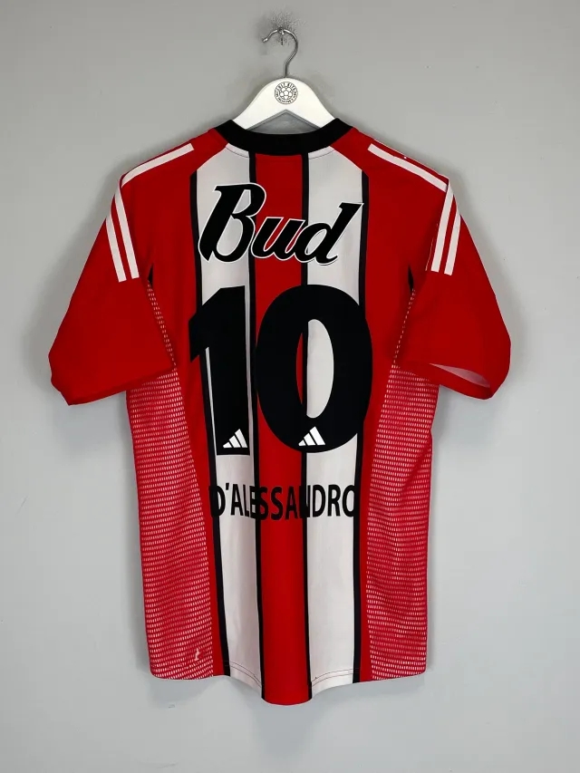 2002/03 RIVER PLATE D'ALESSANDRO #10 HOME SHIRT (S) ADIDAS | CULT KITS