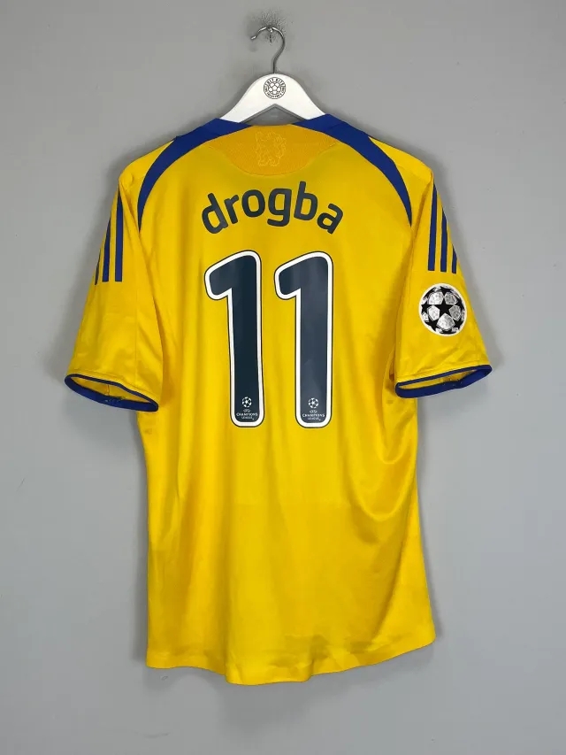 2008/09 CHELSEA DROGBA #11 C/L *PLAYER ISSUE* THIRD SHIRT (L) ADIDAS | CULT KITS
