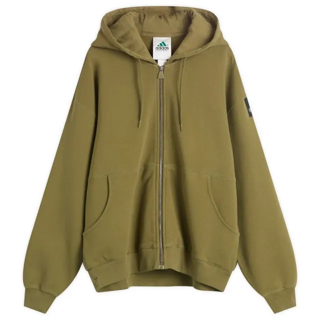 Adidas Men's EQT Washed Hoodie Focus Olive