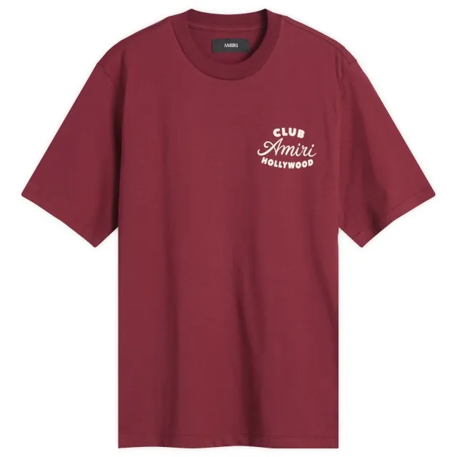 AMIRI Men's Club AMIRI Men's T-Shirt Wine