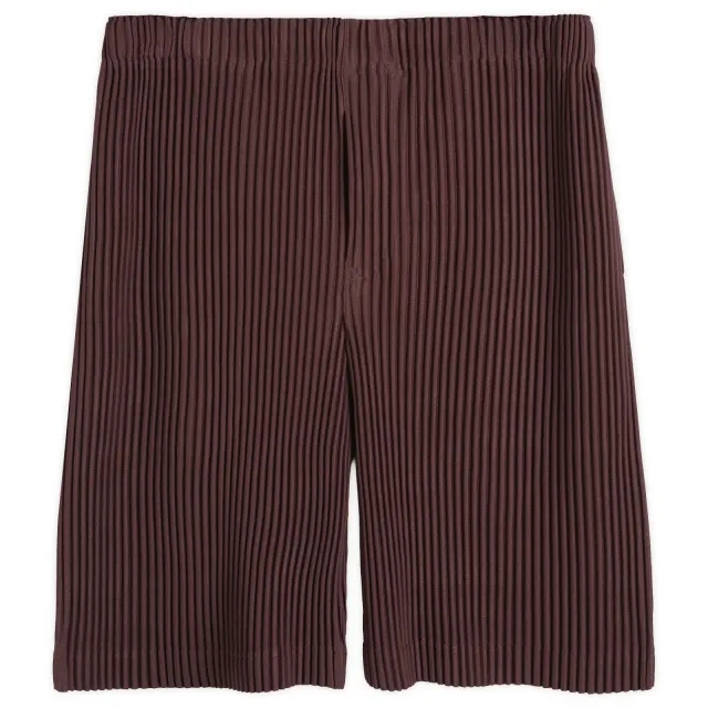 Homme Plissé Issey Miyake Men's Shorts Brown