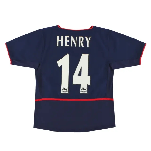 2002-04 Arsenal Nike Away Shirt Henry #14 L.Boys - Arsenal / Excellent 