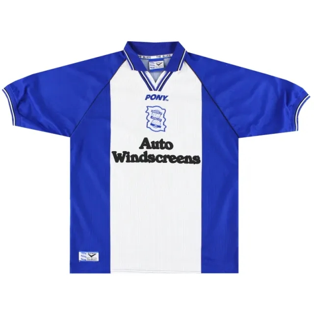1997-98 Birmingham Pony Home Shirt S - Birmingham City / Excellent 