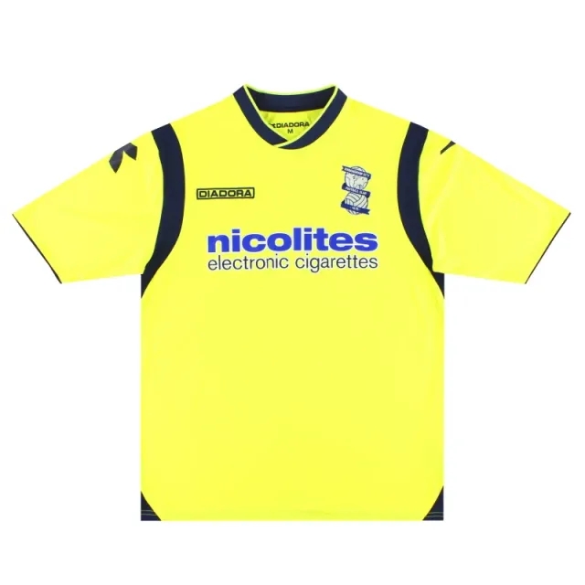 2013-14 Birmingham Diadora Away Shirt M - Birmingham City / Excellent 