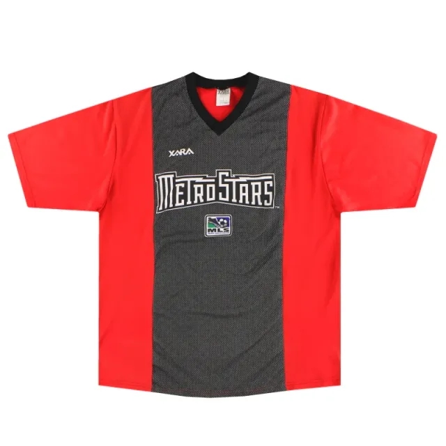 2000s Metrostars Xara Training Shirt L - USA Soccer Clubs / Excellent 